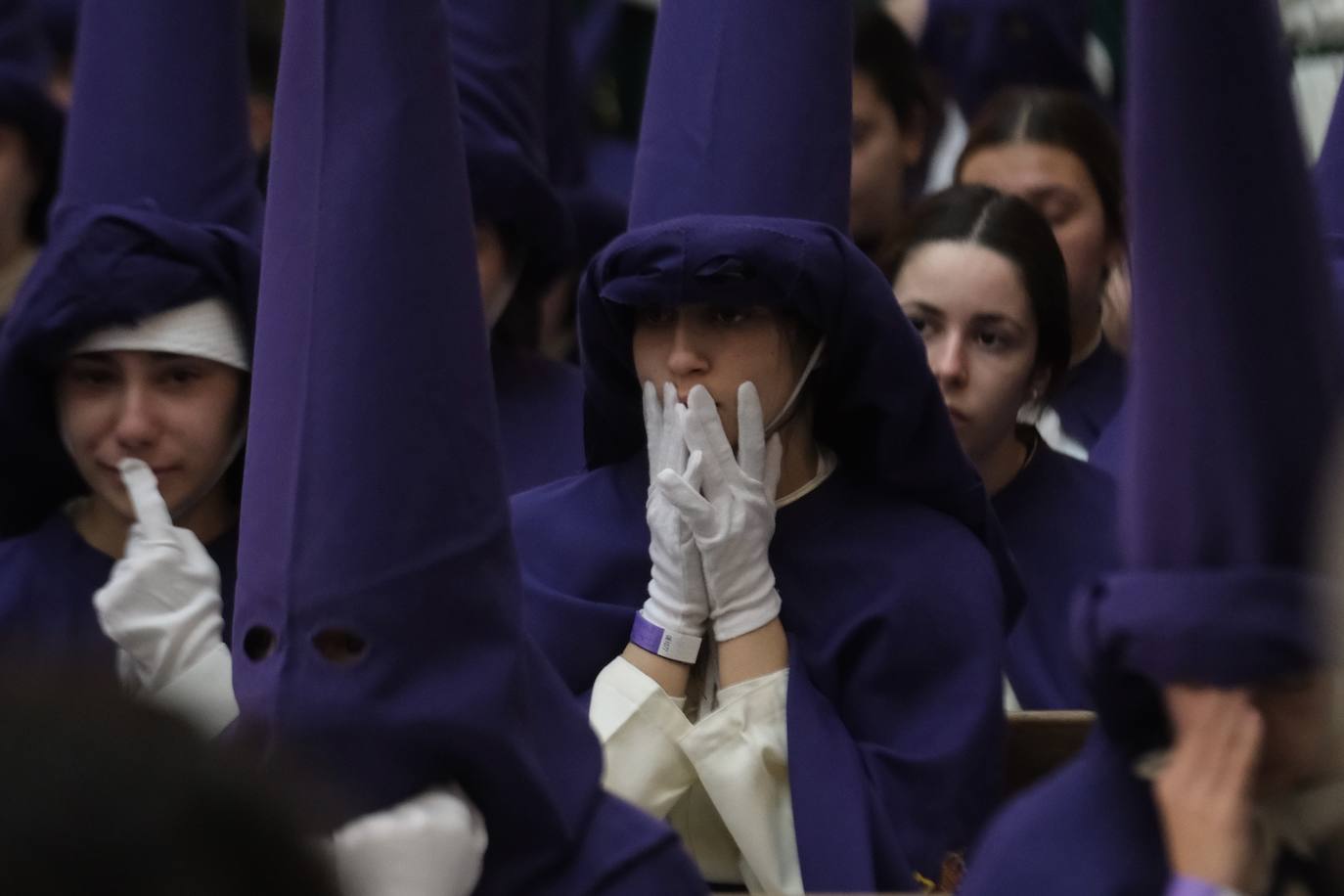 Fotos: Cigarreras decide suspender la estación de penitencia y se queda en Santo Domingo