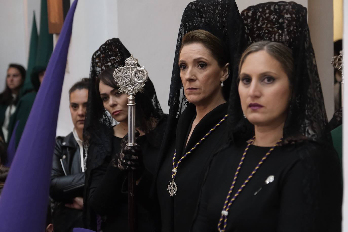 Fotos: Cigarreras decide suspender la estación de penitencia y se queda en Santo Domingo