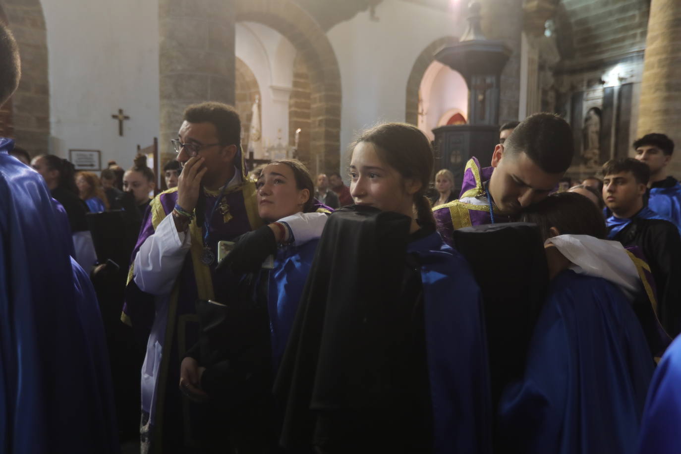 Fotos: Las Aguas en el Miércoles Santo de la Semana Santa de Cádiz 2024