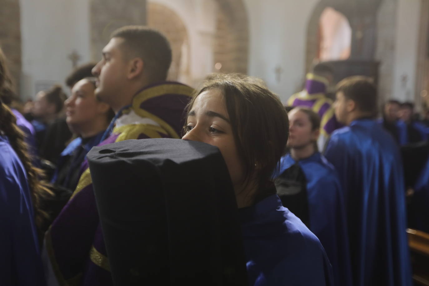 Fotos: Las Aguas en el Miércoles Santo de la Semana Santa de Cádiz 2024