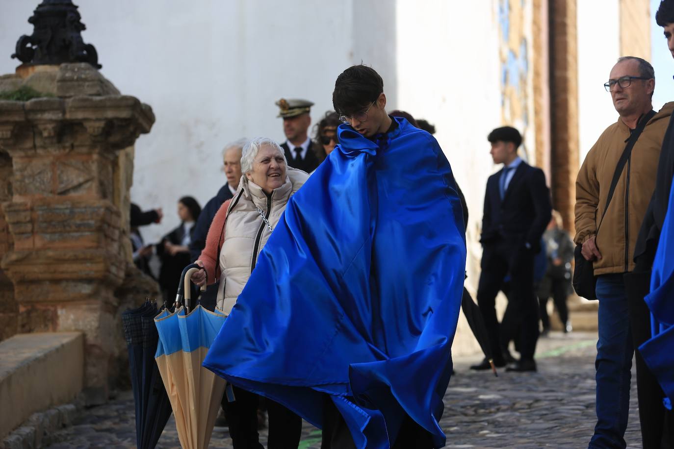 Fotos: Las Aguas en el Miércoles Santo de la Semana Santa de Cádiz 2024