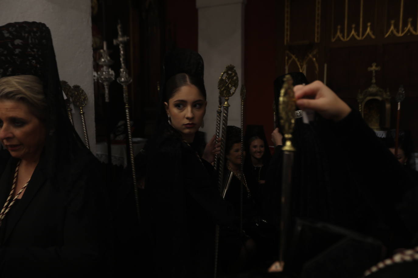 Fotos: Sentencia en el Miércoles Santo de la Semana Santa de Cádiz 2024