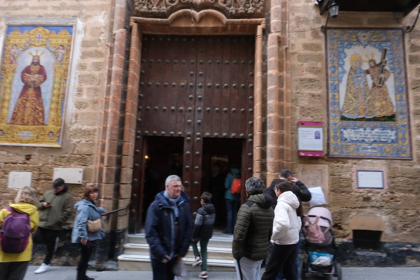 Fotos: Afligidos el Jueves Santo en Cádiz, en la Semana Santa 2024