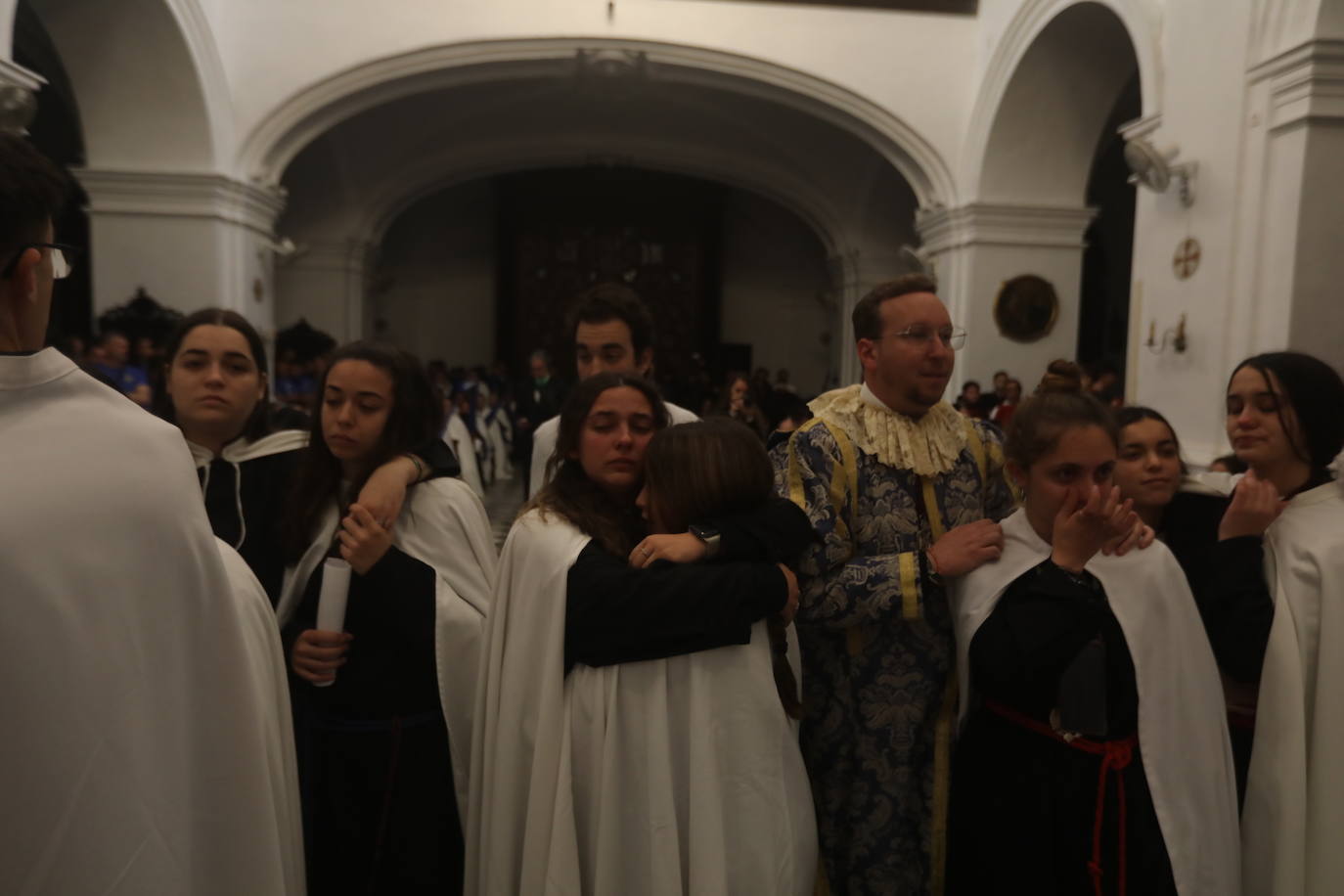 Fotos: Viernes Santo pasado por agua en Cádiz