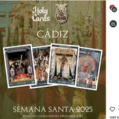Llegan las Holy Cards: Cádiz tendrá sus estampas de Semana Santa