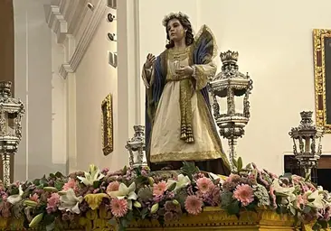 Horario e itinerario de la procesión de la nueva Virgen Niña del colegio Amor de Dios de Cádiz