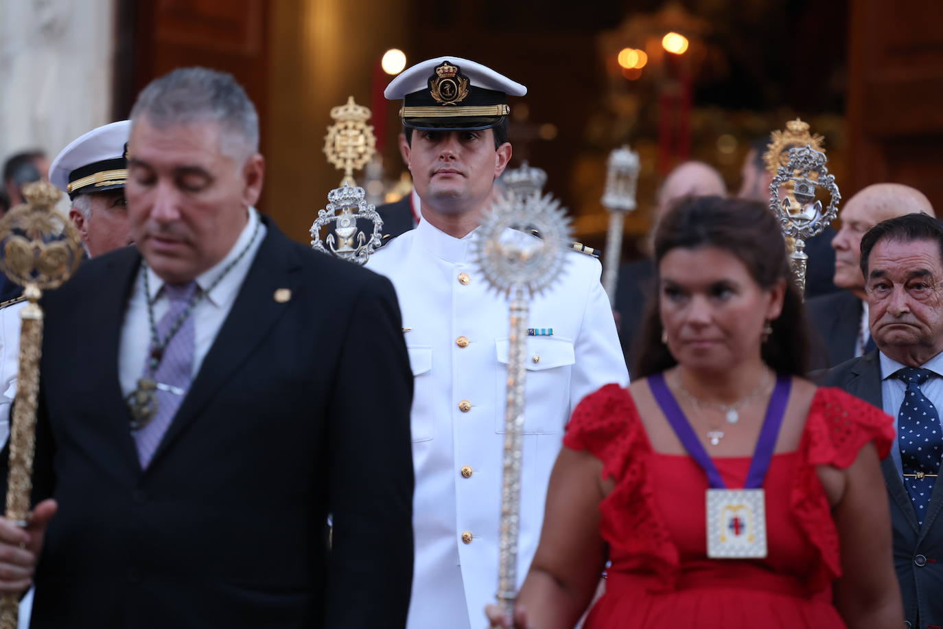 Fotos: Procesión extraordinaria de la Sagrada Cena en Cádiz