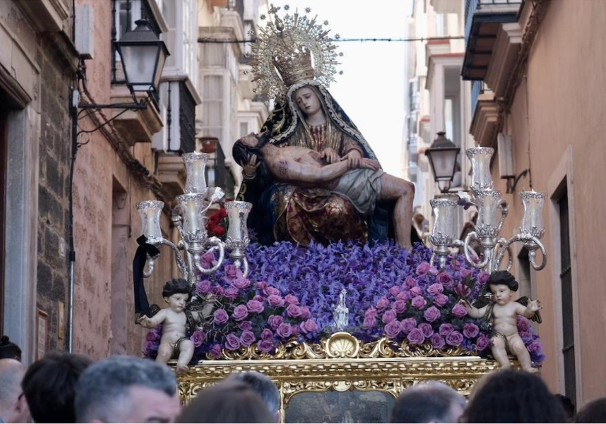 Nuestra Señor de las Angustias, titular de la cofradía del Caminito.