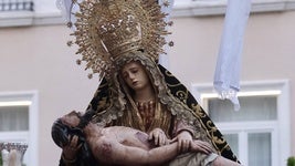 Horario e itinerario del Vía Crucis oficial de Cádiz que preside la imagen de la Virgen de las Angustias