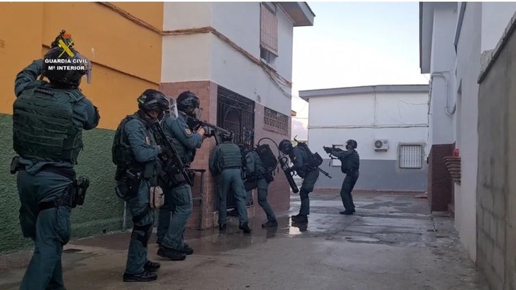 Reciben a tiros a la Guardia Civil en un operativo contra el narcotráfico de la Comandancia de Cádiz