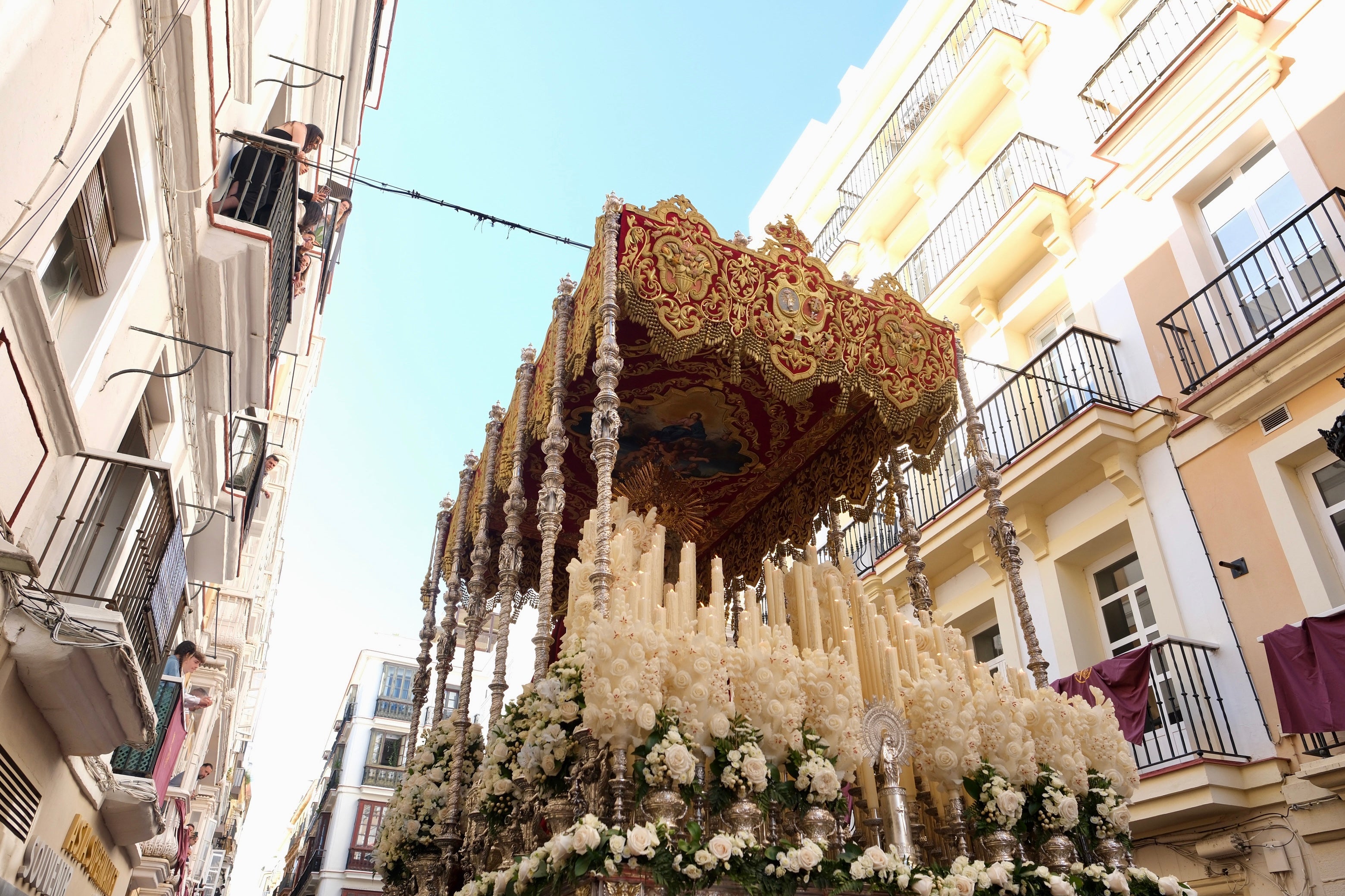 Las imágenes de Las Penas en la Semana Santa de Cádiz 2025