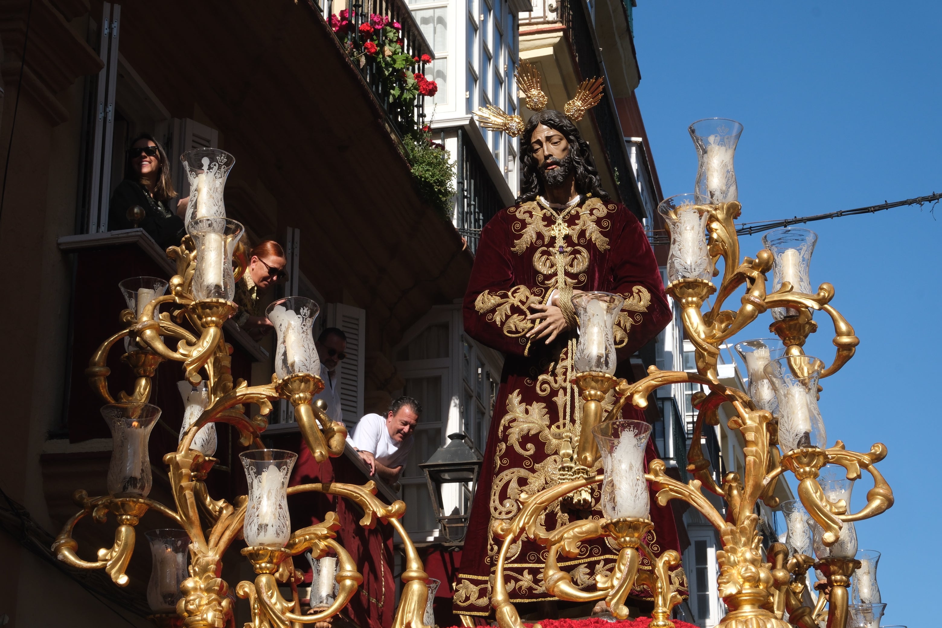 Las imágenes de Las Penas en la Semana Santa de Cádiz 2025