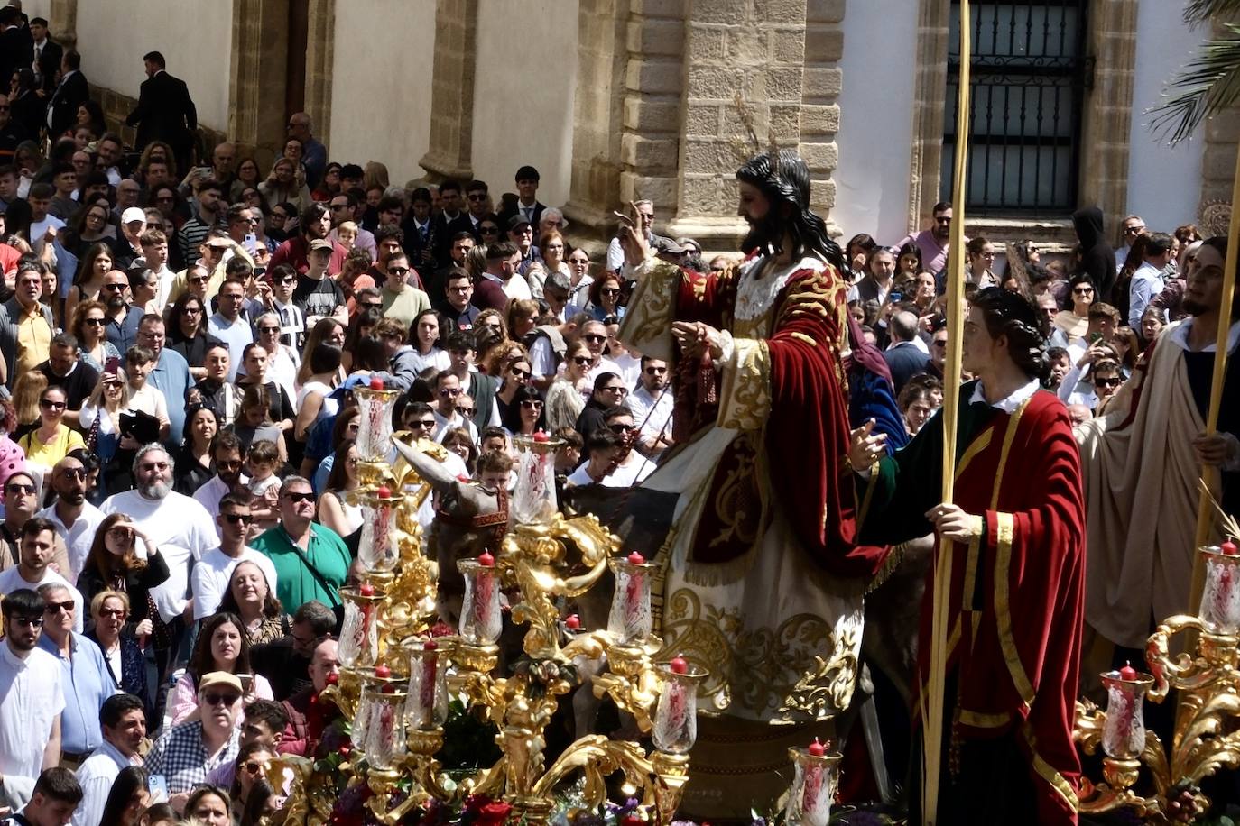 Las imágenes de la Borriquita en la Semana Santa de Cádiz 2025