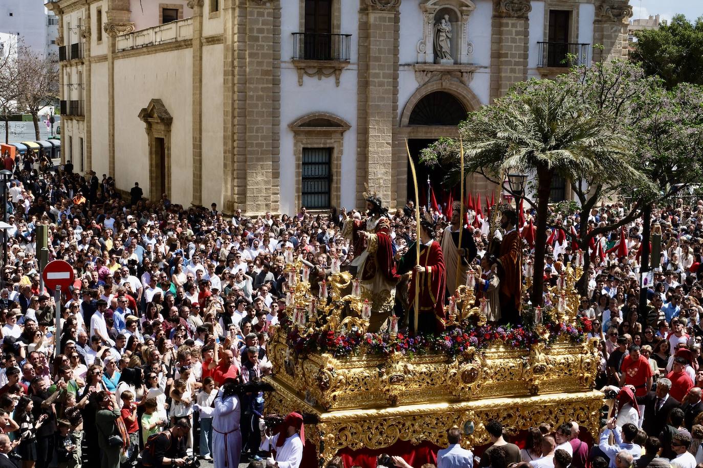Las imágenes de la Borriquita en la Semana Santa de Cádiz 2025