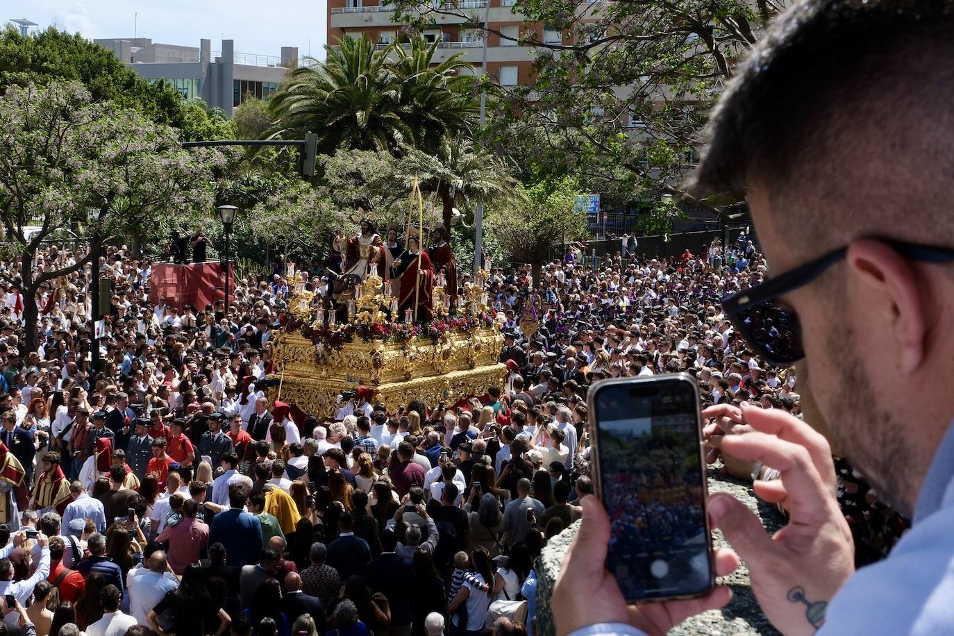 Las imágenes de la Borriquita en la Semana Santa de Cádiz 2025