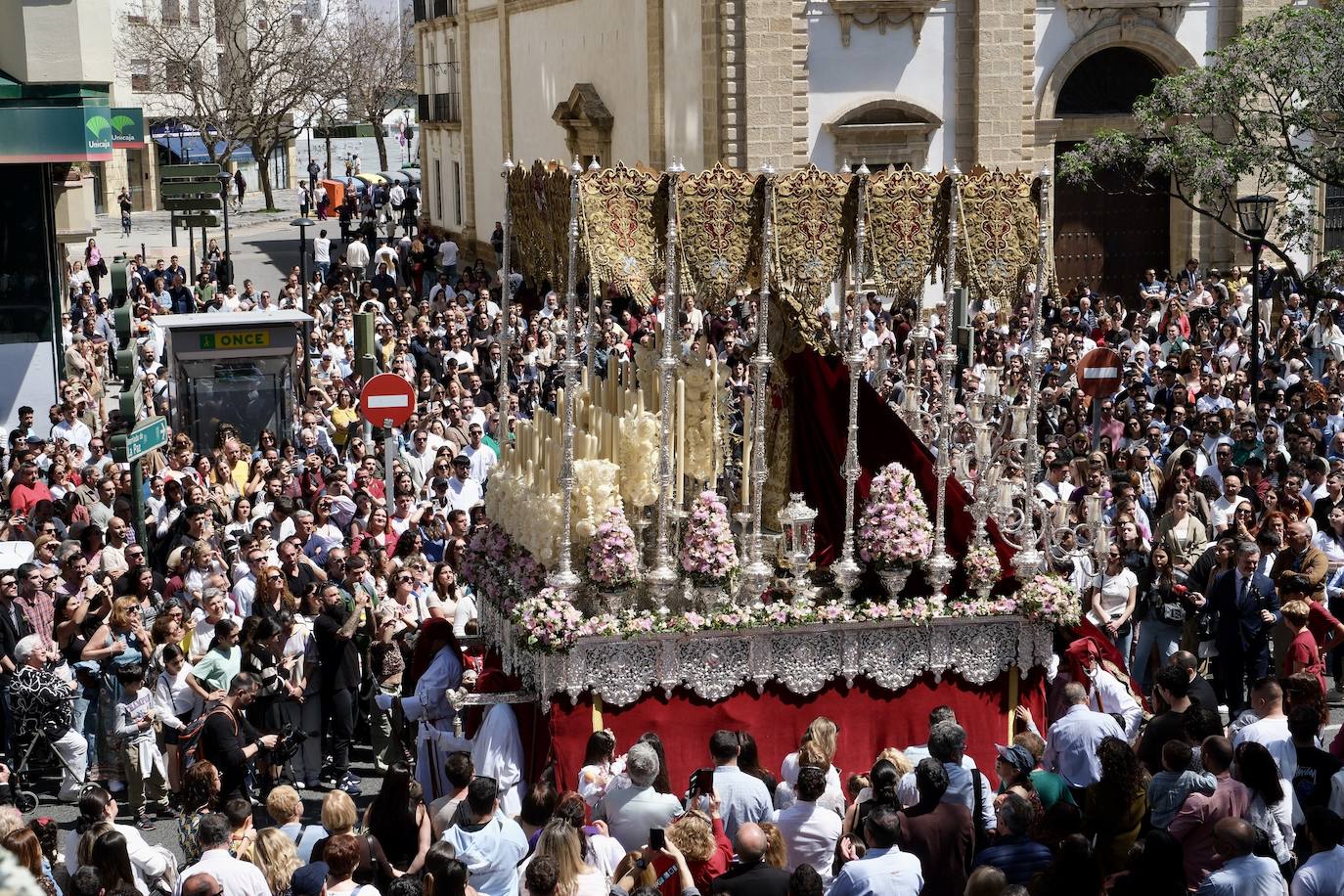 Las imágenes de la Borriquita en la Semana Santa de Cádiz 2025