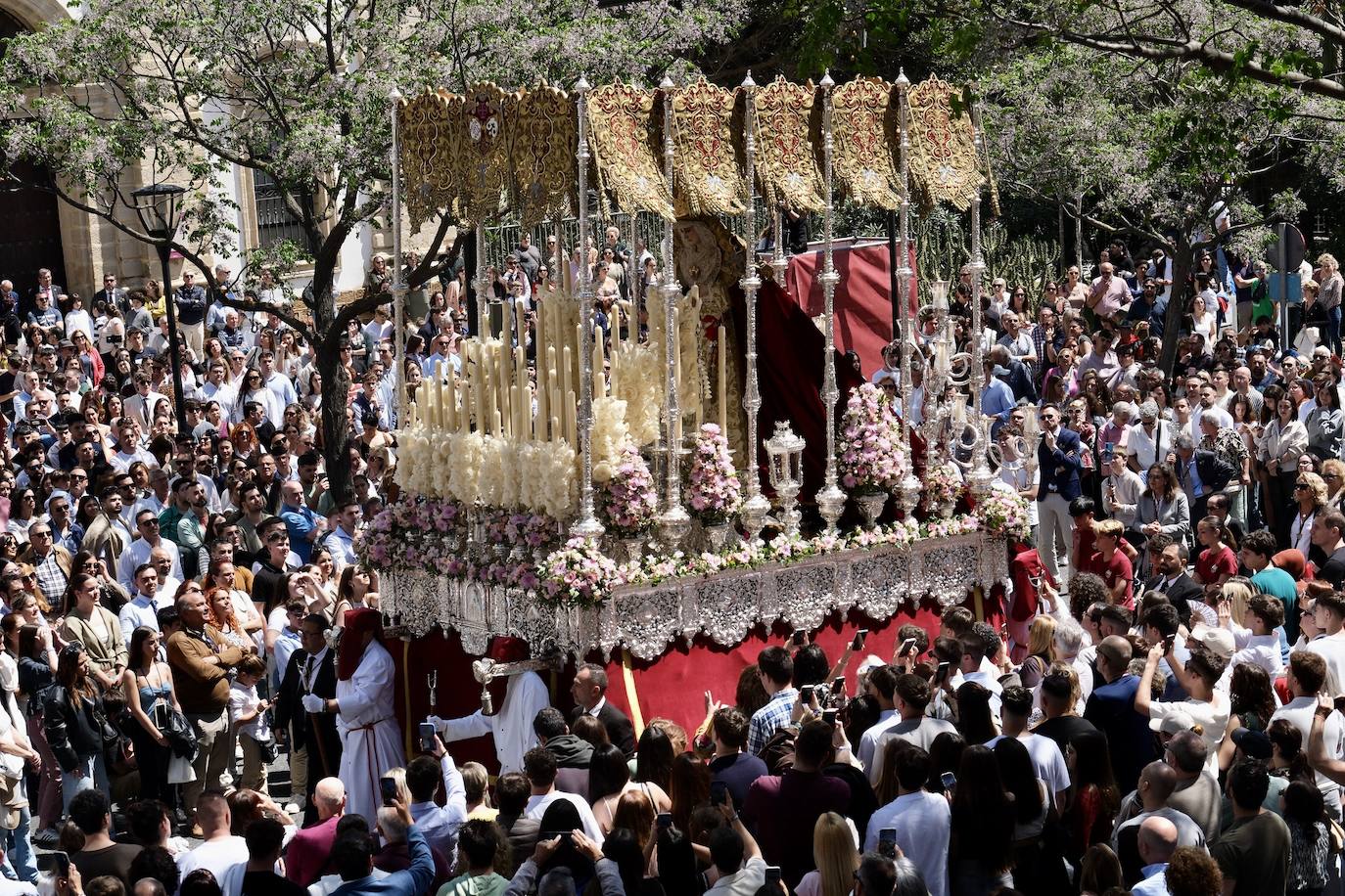 Las imágenes de la Borriquita en la Semana Santa de Cádiz 2025