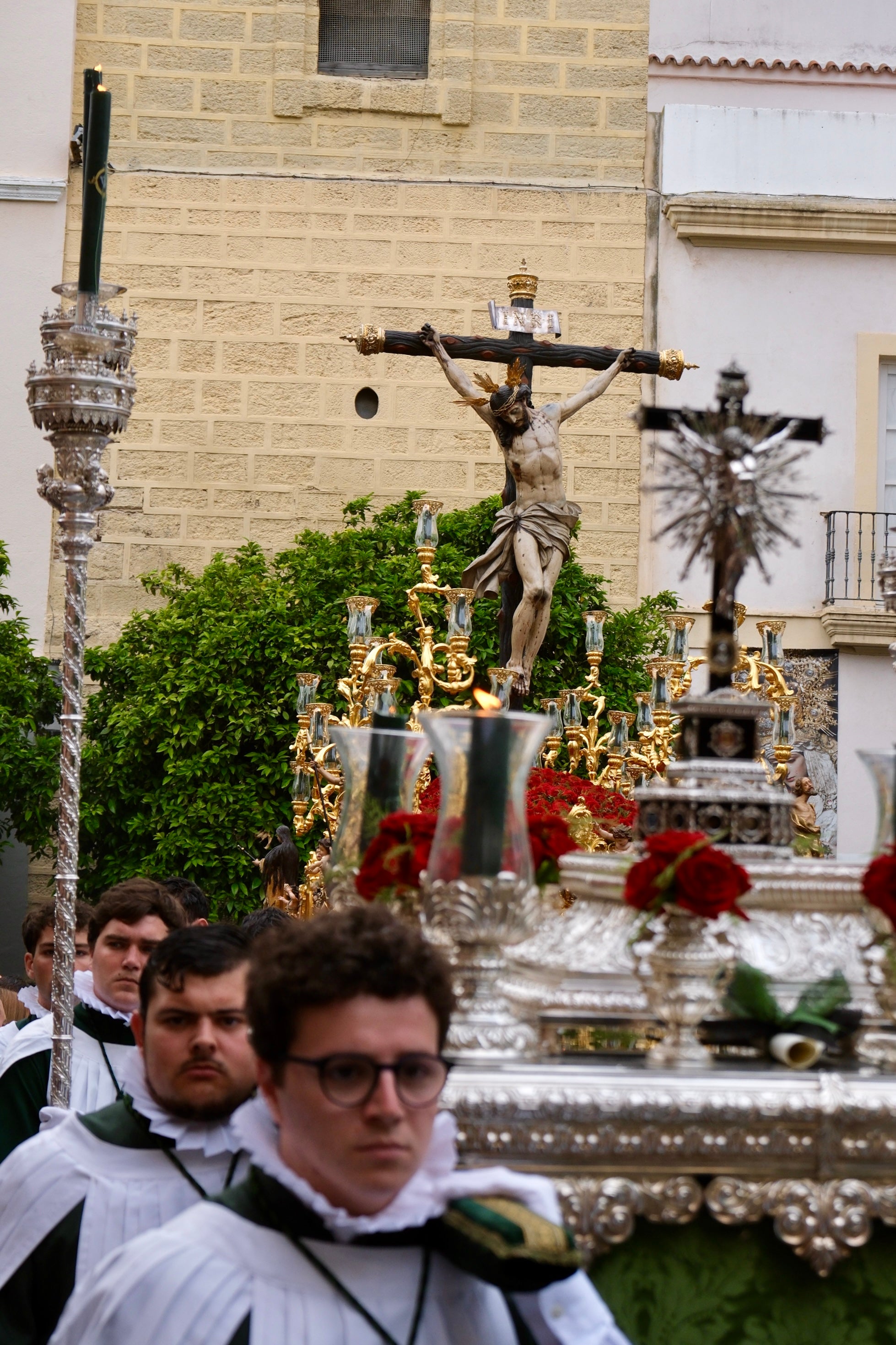Las imágenes de Vera-Cruz en la Semana Santa de Cádiz 2025