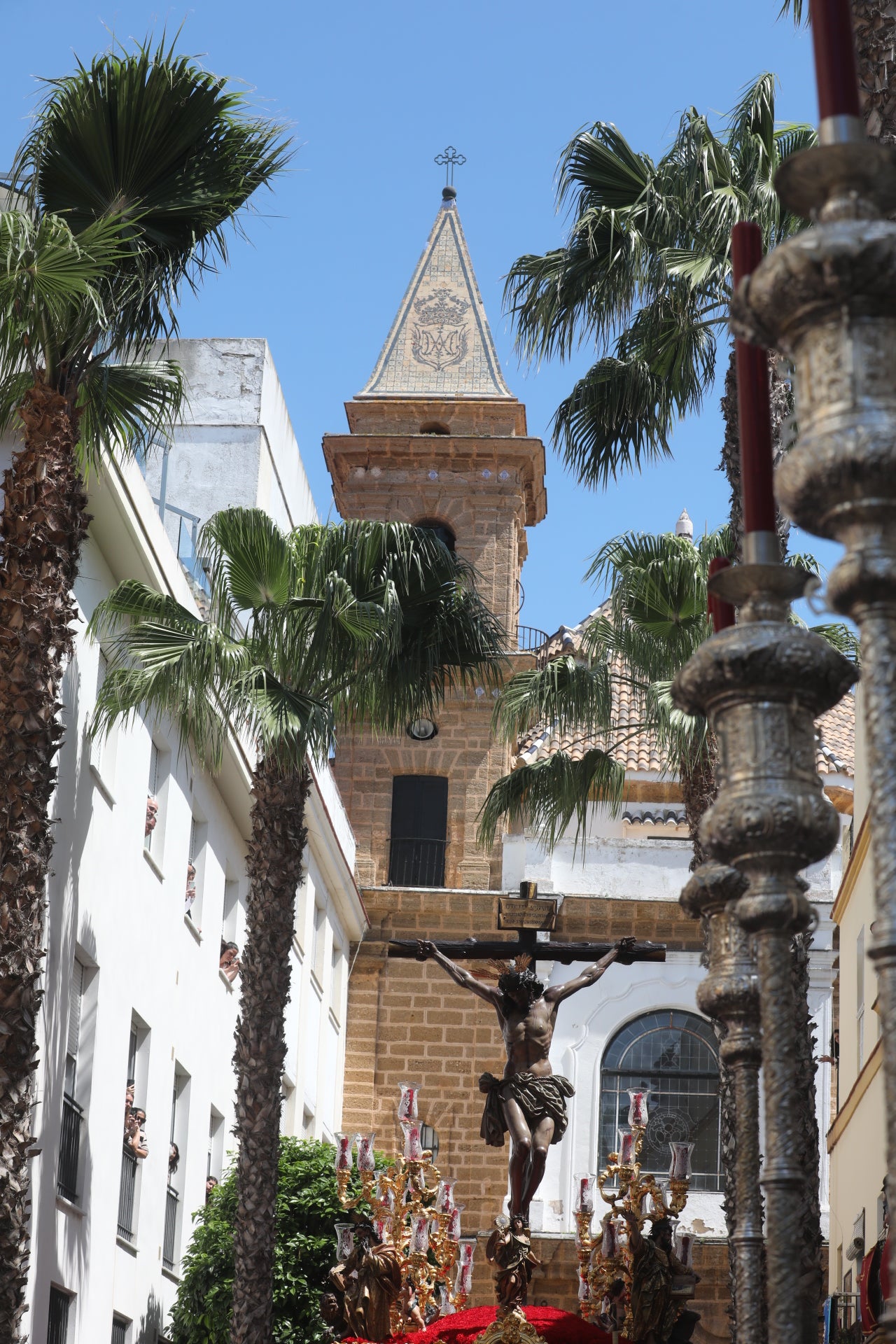 Las imágenes de La Palma en la Semana Santa de Cádiz 2025