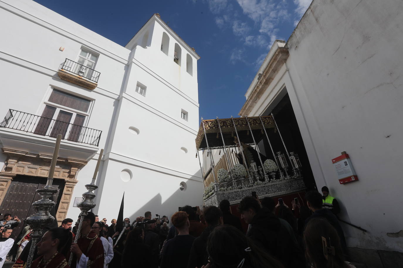 Las imágenes de Sanidad en la Semana Santa de Cádiz 2025