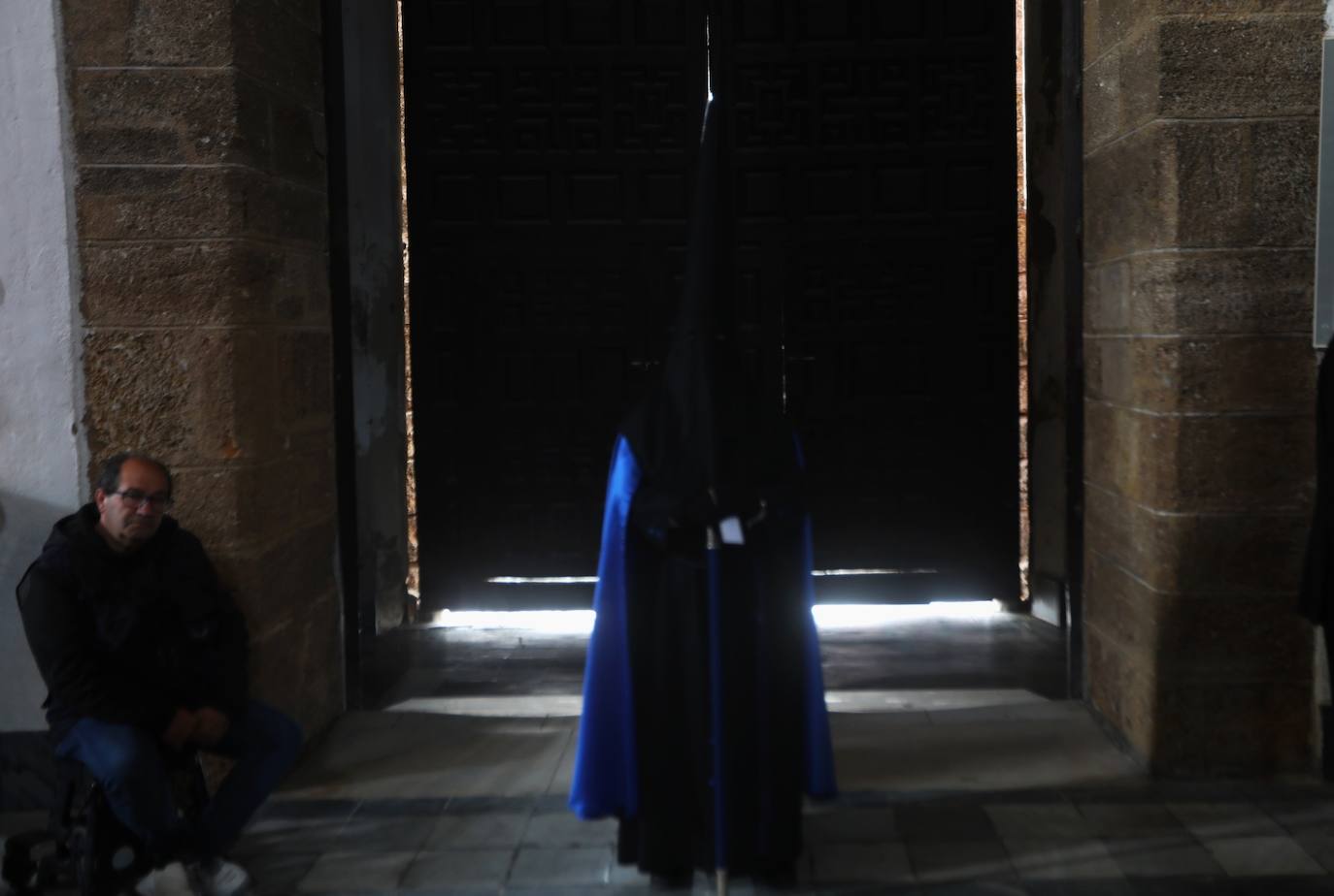 Las imágenes de Las Aguas en la Semana Santa de Cádiz 2025