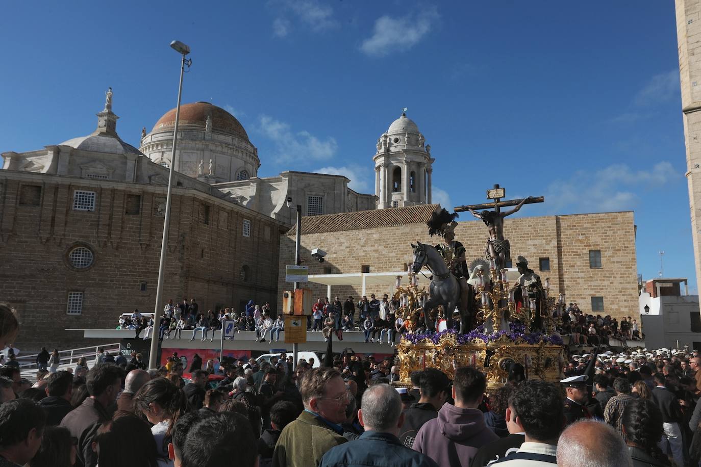 Las imágenes de Las Aguas en la Semana Santa de Cádiz 2025