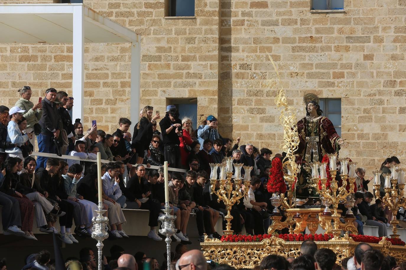Las imágenes de Las Aguas en la Semana Santa de Cádiz 2025