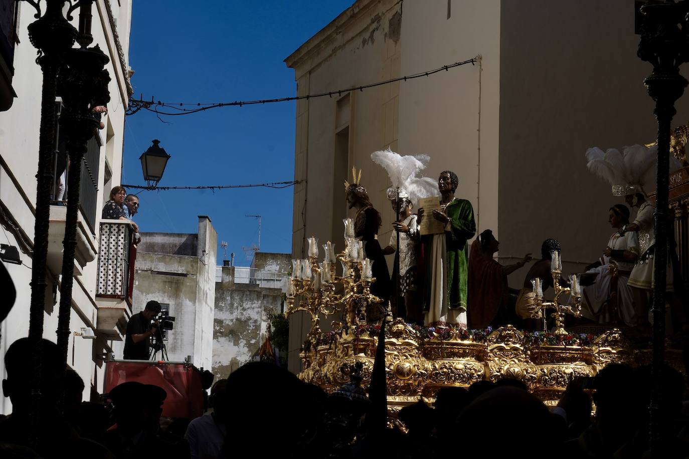 Las imágenes de Sentencia en la Semana Santa de Cádiz 2025
