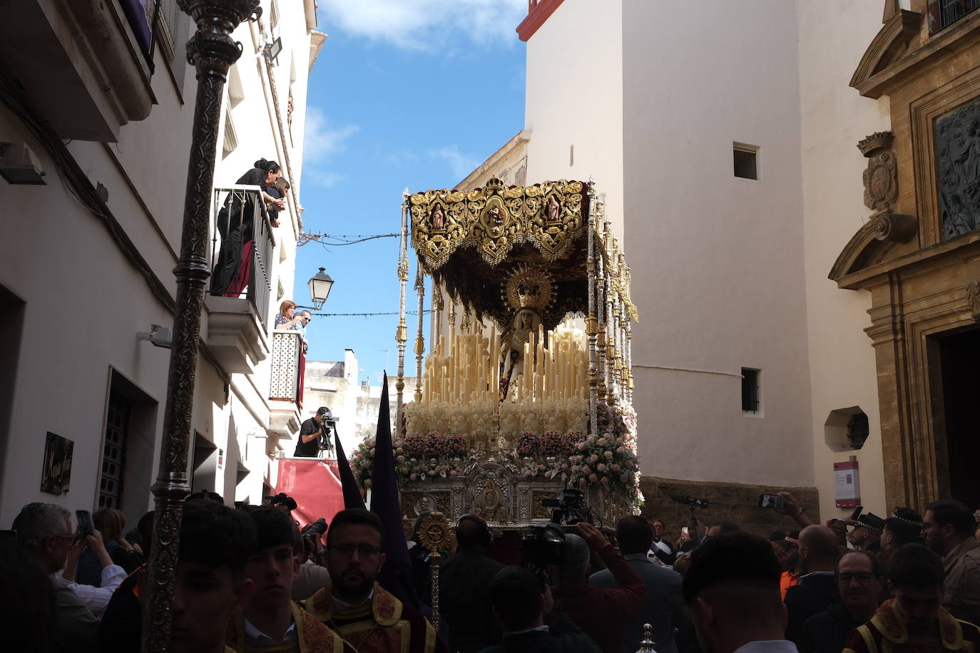 Las imágenes de Sentencia en la Semana Santa de Cádiz 2025