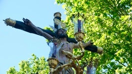Fotos: Expiración el Viernes Santo en la Semana Santa de Cádiz 2025