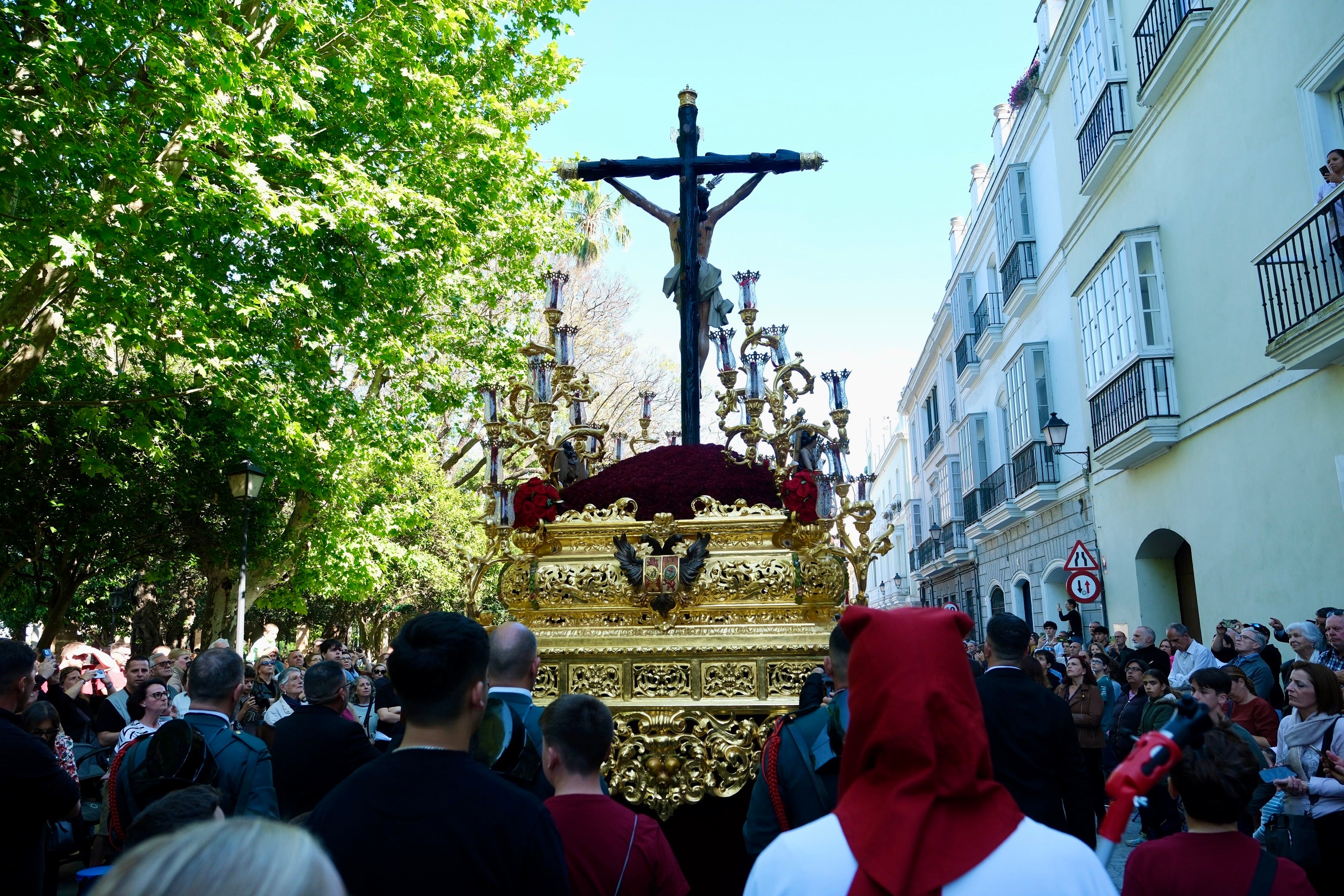 Fotos: Expiración el Viernes Santo en la Semana Santa de Cádiz 2025