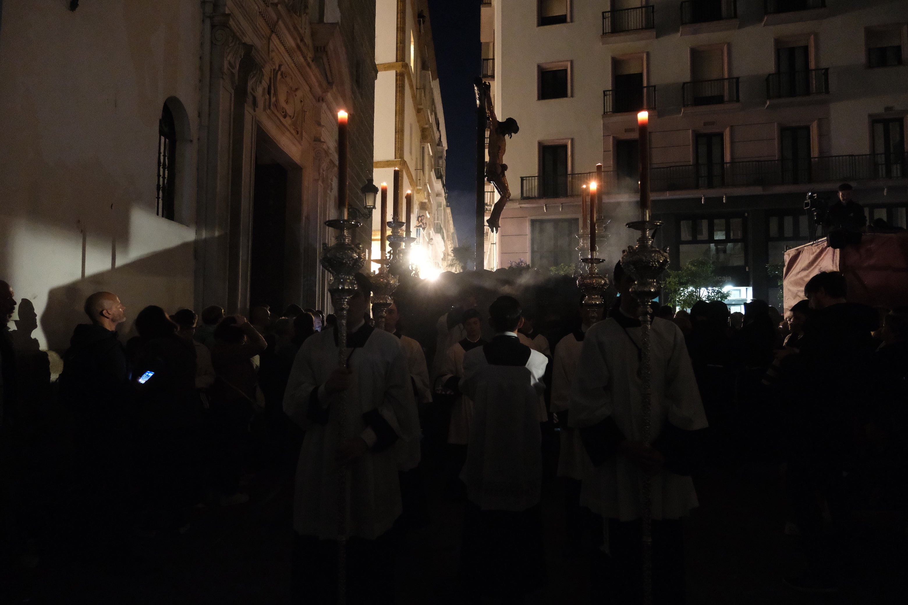 Fotos: Buena Muerte el Viernes Santo en la Semana Santa de Cádiz 2025