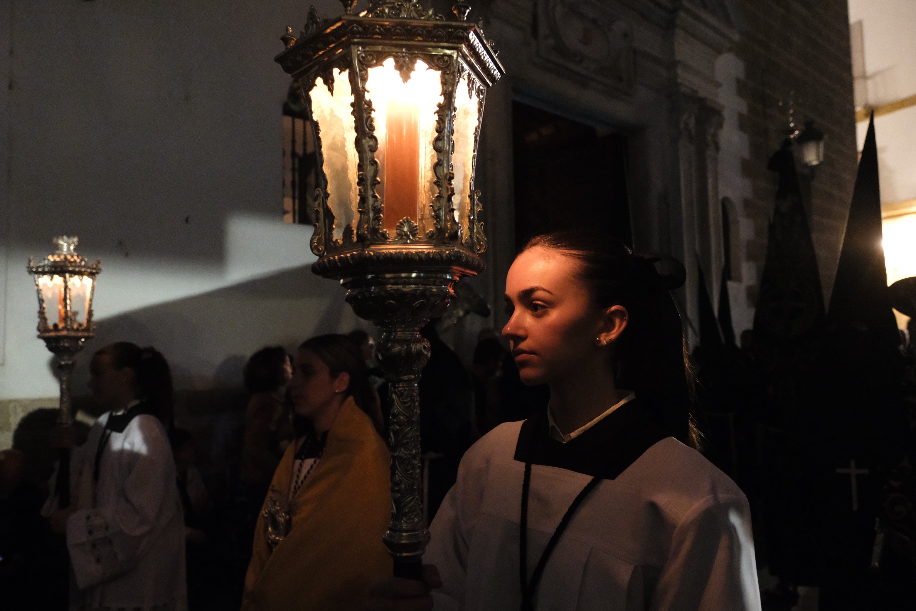 Fotos: Buena Muerte el Viernes Santo en la Semana Santa de Cádiz 2025