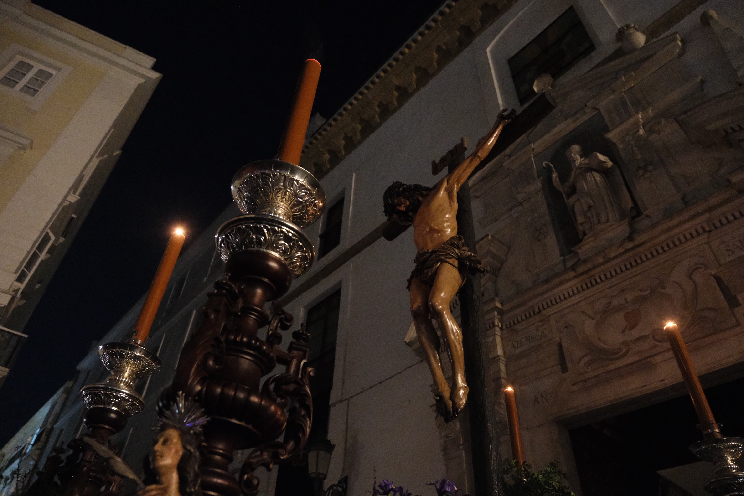 Fotos: Buena Muerte el Viernes Santo en la Semana Santa de Cádiz 2025