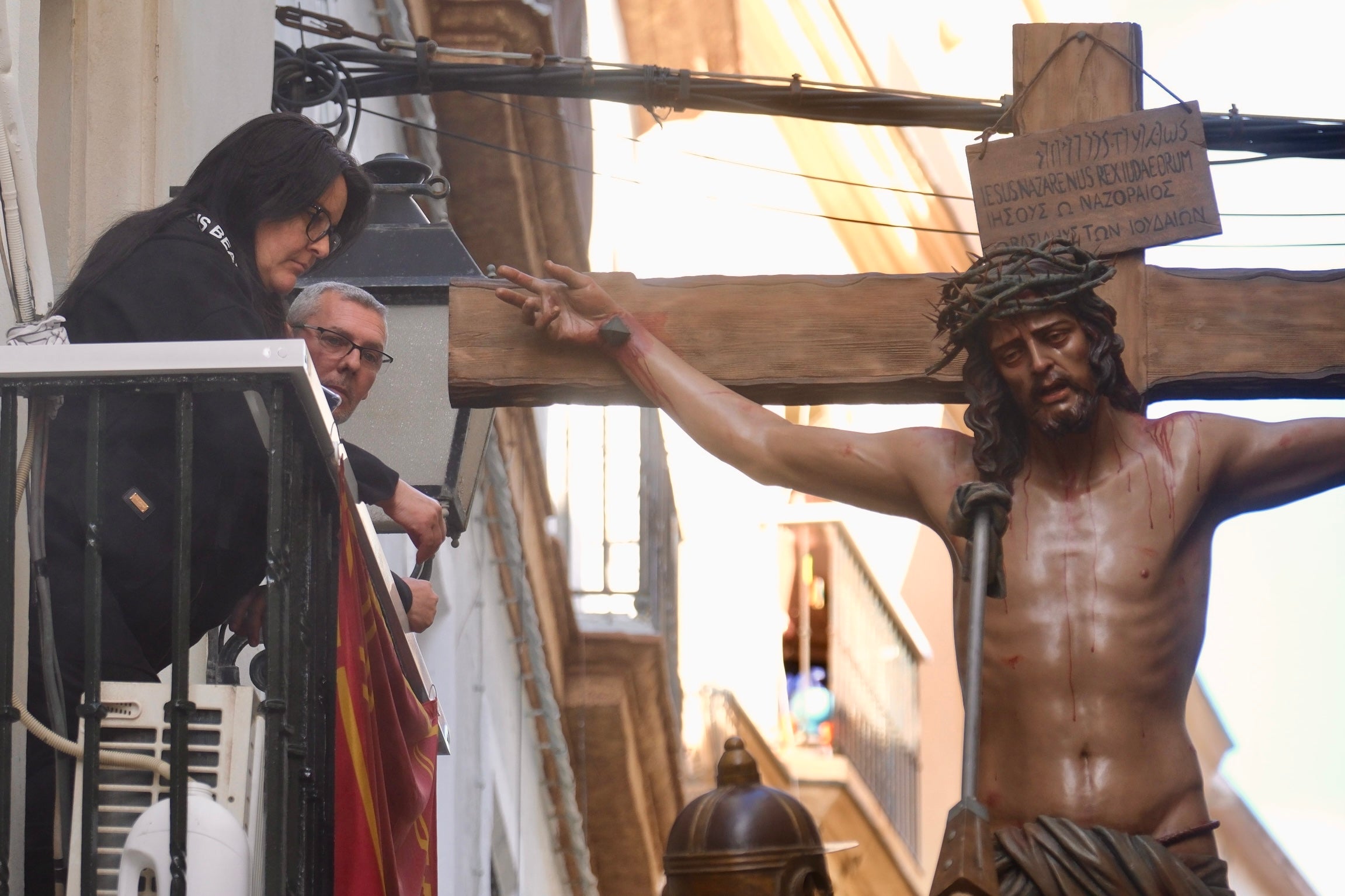 Fotos: La Sed el Viernes Santo en la Semana Santa de Cádiz 2025