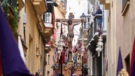 Fotos: La Sed el Viernes Santo en la Semana Santa de Cádiz 2025