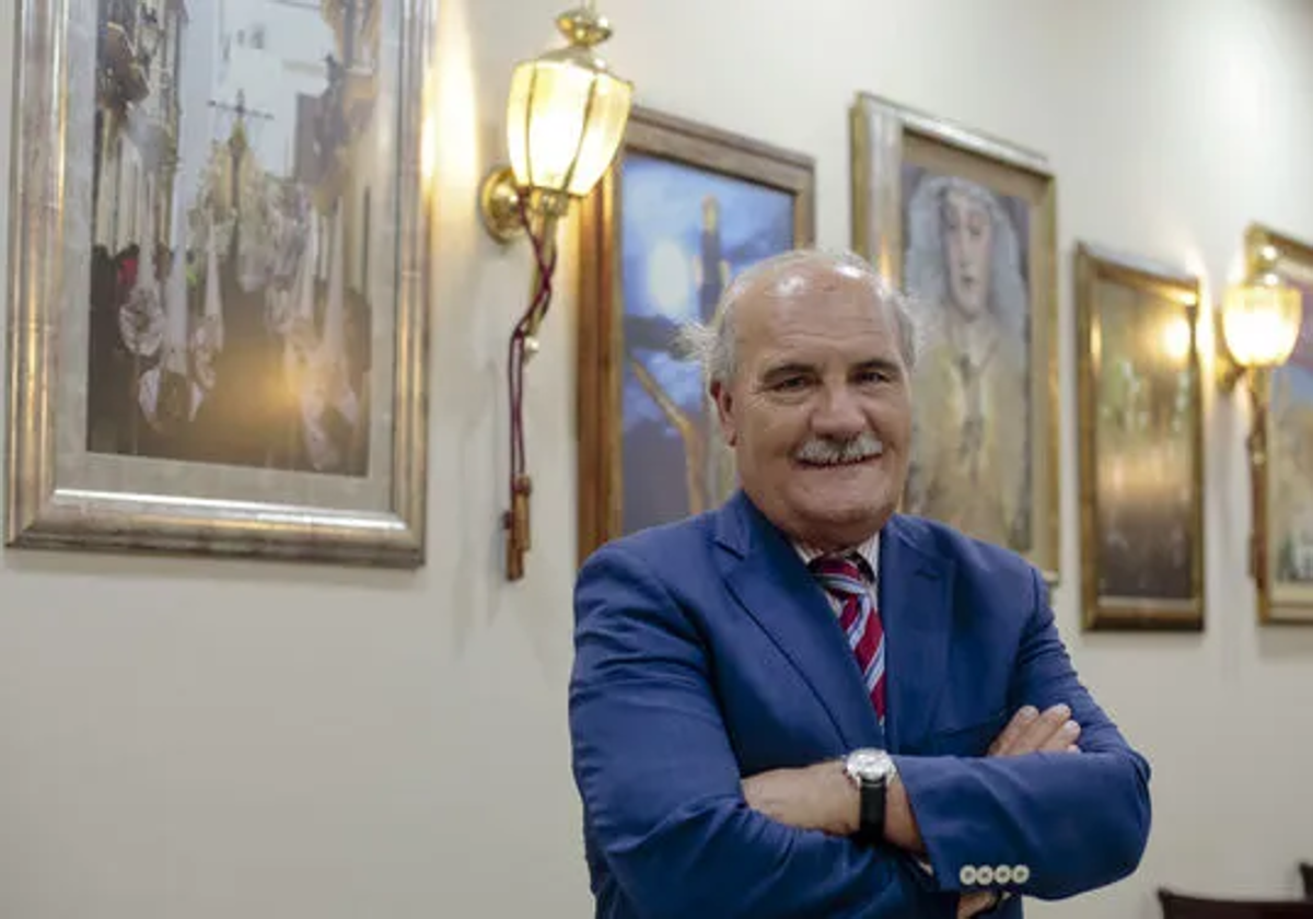 Juan Carlos Jurado, presidente del Consejo de Hermandades