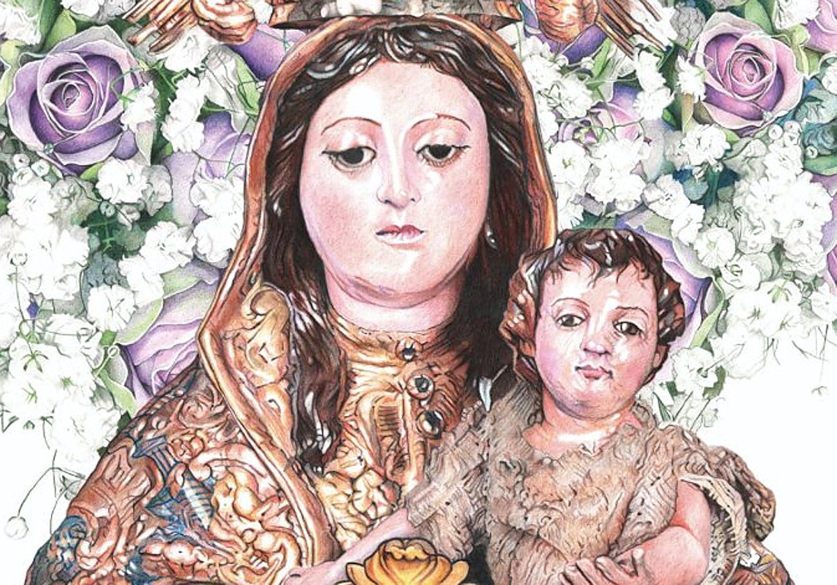 Detalle del cartel de Paco Mármol