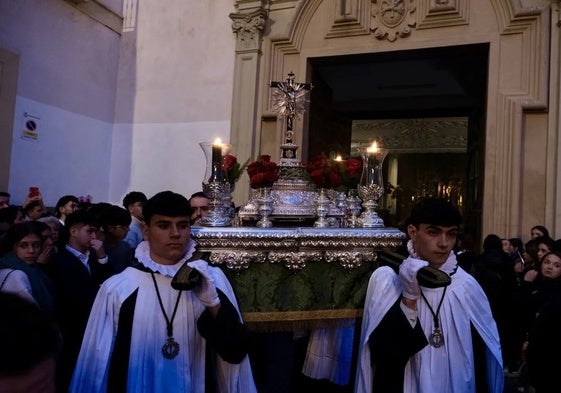El Lignum Crucis, el Lunes Santo de 2024