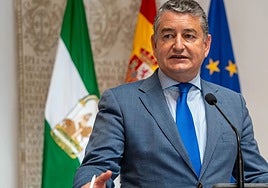 Antonio Sanz asume de forma provisional las competencias de Salud y Consumo en Andalucía
