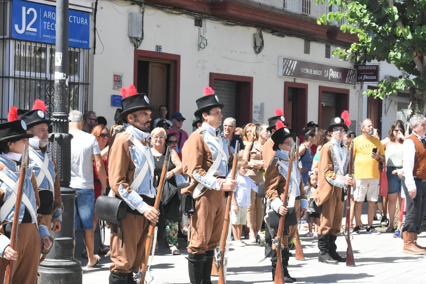 Así ha sido la recreación de la histórica Batalla del Trocadero de 1823