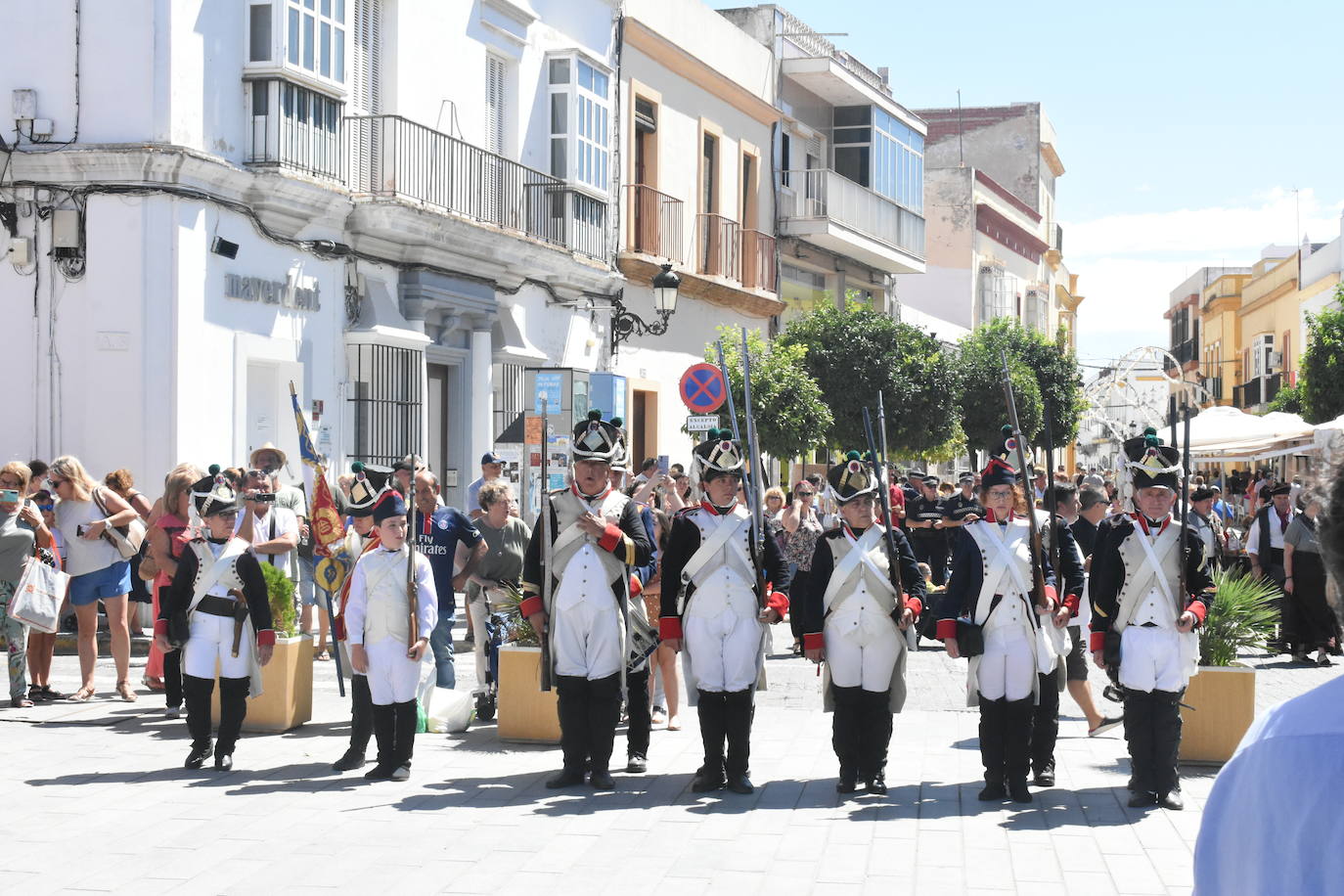 Así ha sido la recreación de la histórica Batalla del Trocadero de 1823