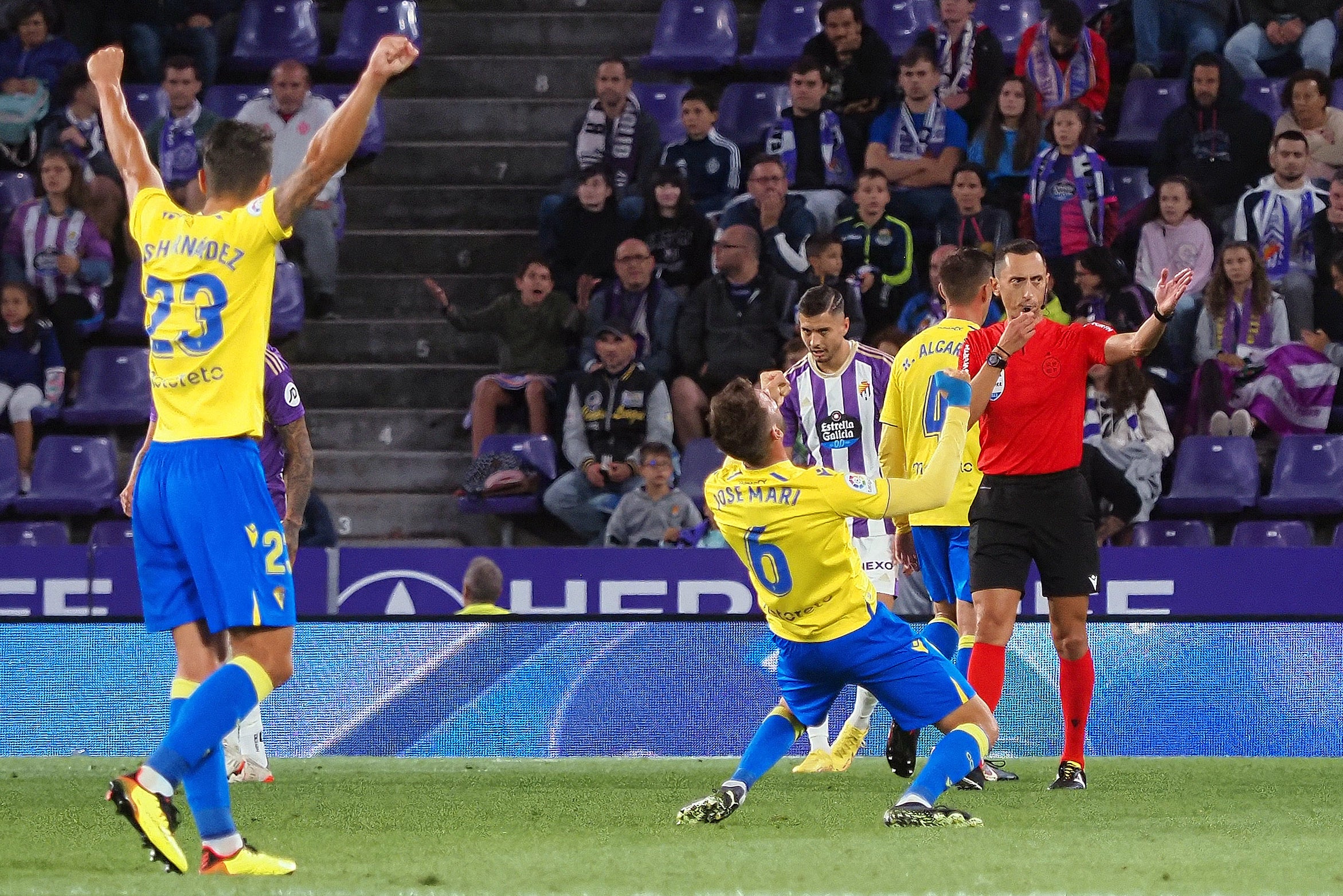 Las mejores fotos del Valladolid-Cádiz CF: la cara de la alegría