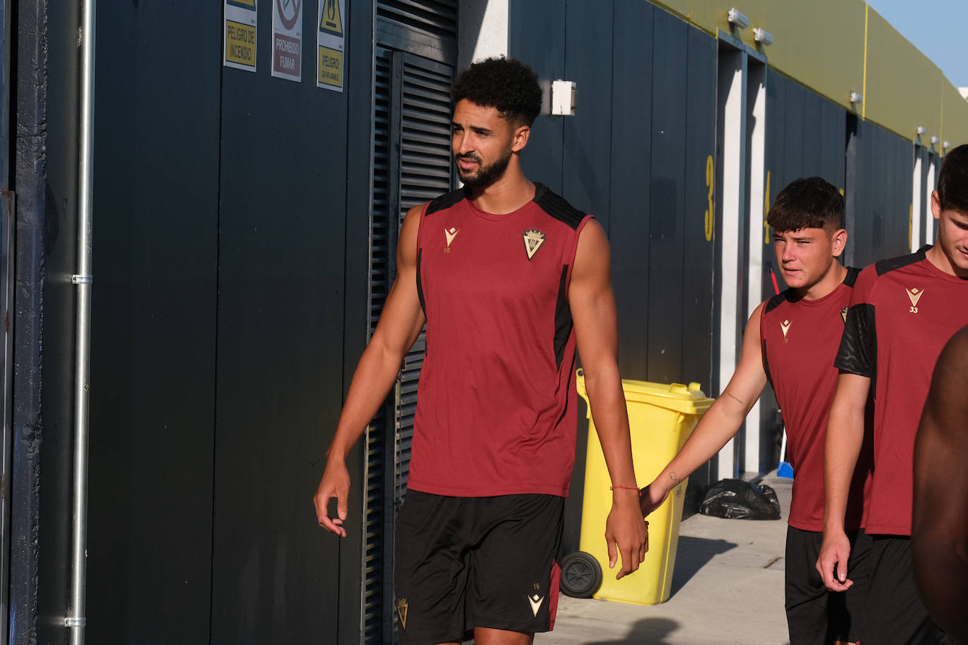 El regreso a los entrenamientos del Cádiz, en imágenes