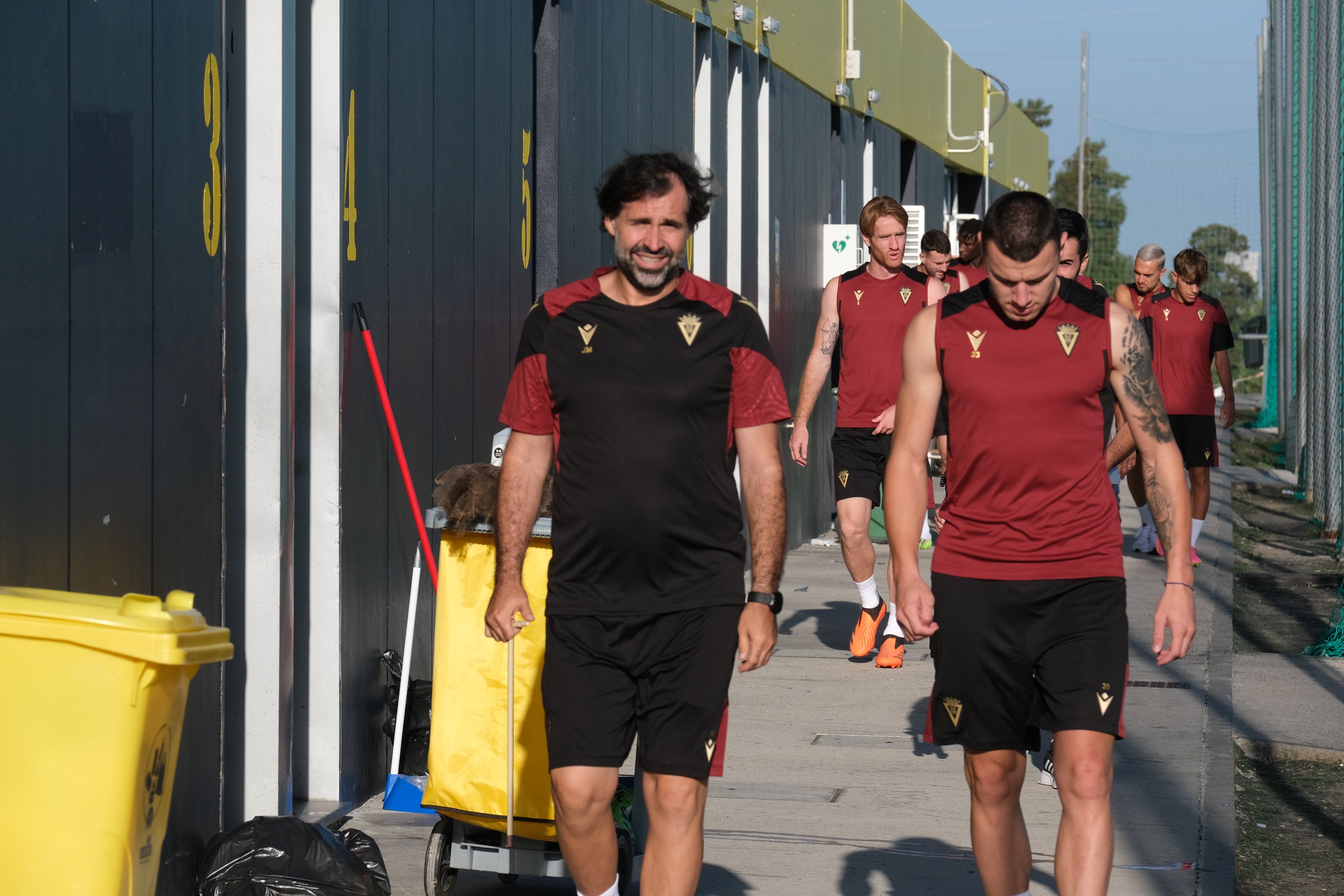 El regreso a los entrenamientos del Cádiz CF, en imágenes