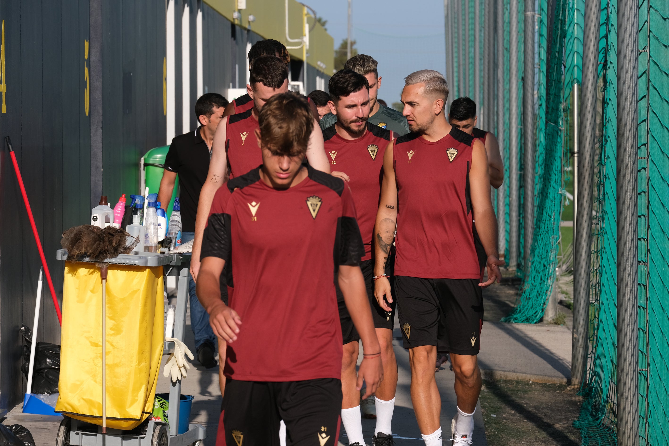 El regreso a los entrenamientos del Cádiz CF, en imágenes