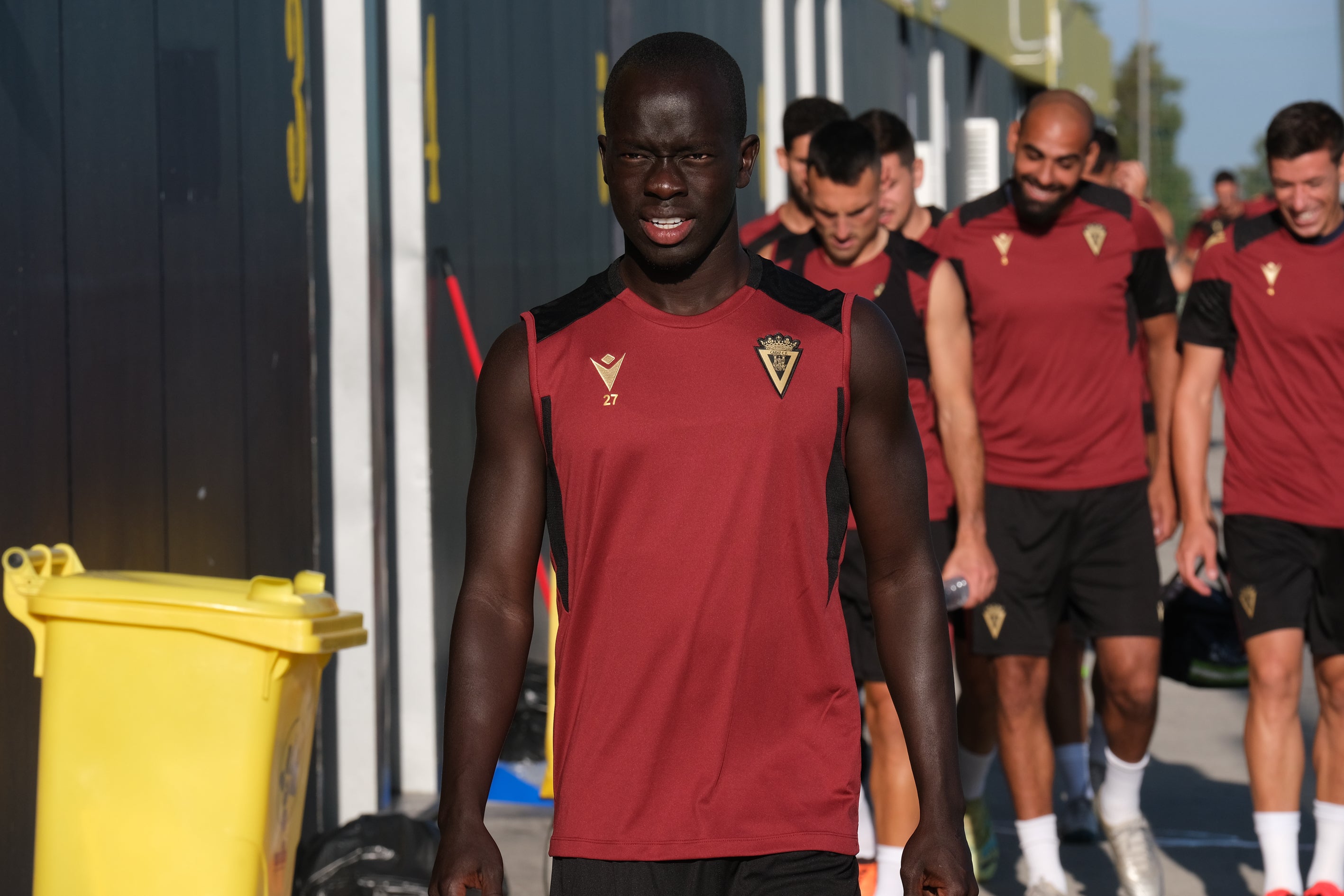 El regreso a los entrenamientos del Cádiz CF, en imágenes