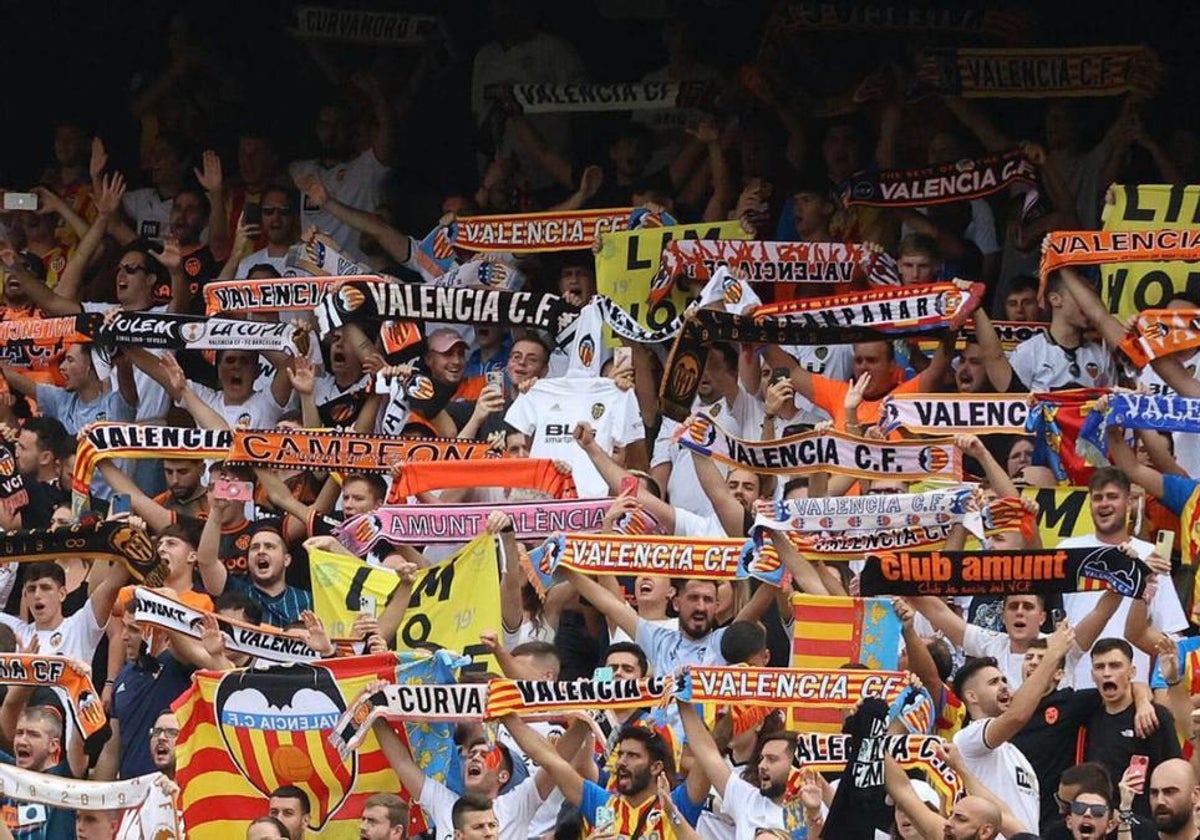 Grada de Mestalla.