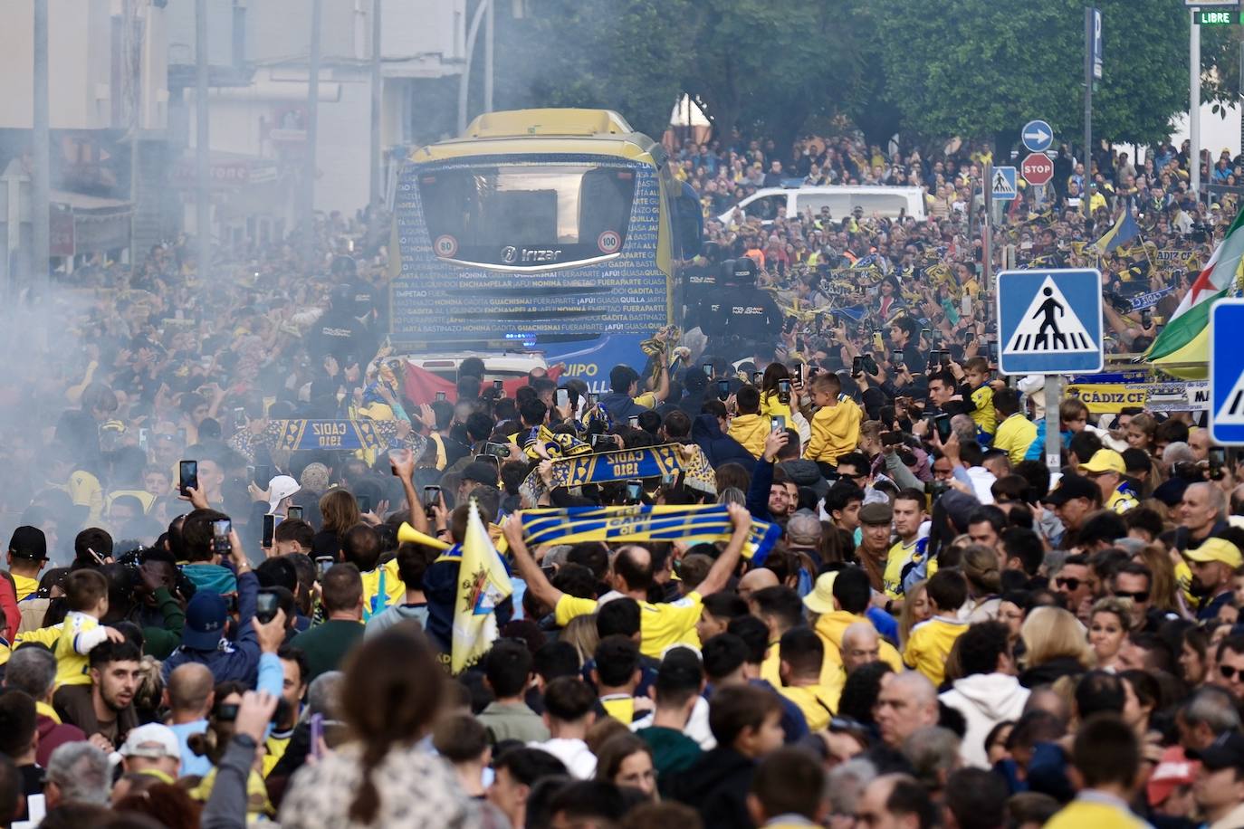 FOTOS: Llegada de Cádiz y Real Madrid al estadio