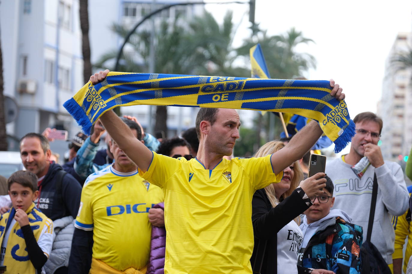 FOTOS: Llegada de Cádiz y Real Madrid al estadio